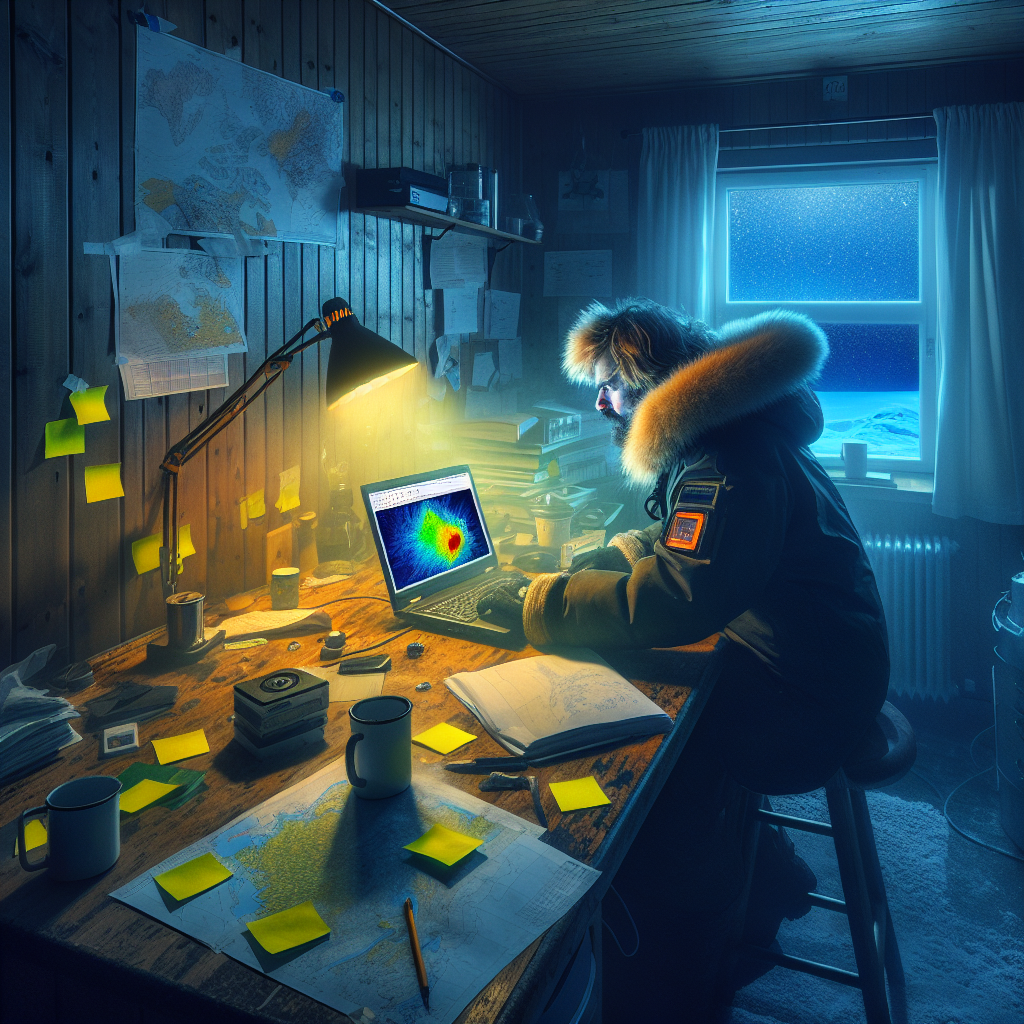 Graph visualization showing financial crime connections