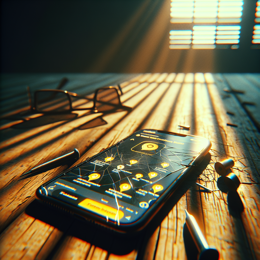 Graph visualization showing financial crime connections