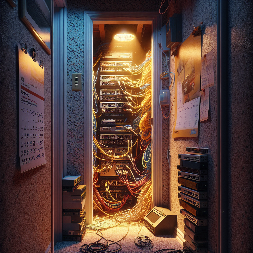 Graph visualization showing financial crime connections