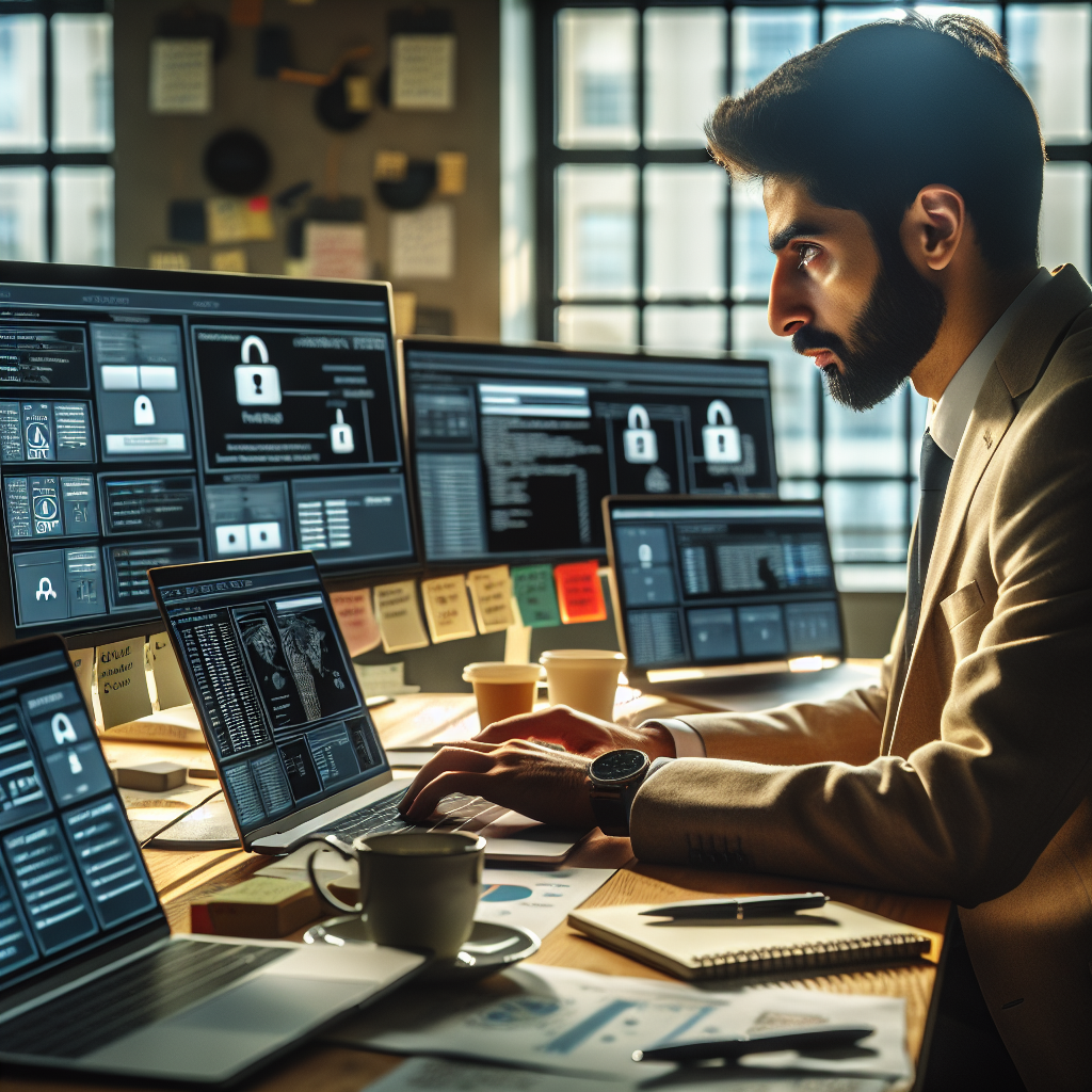 Graph visualization showing financial crime connections