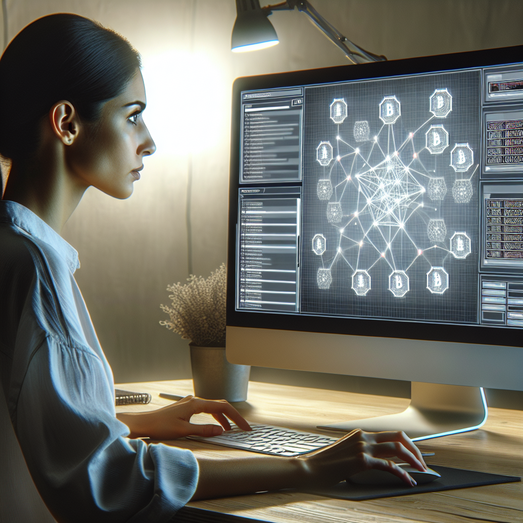 Graph visualization showing financial crime connections