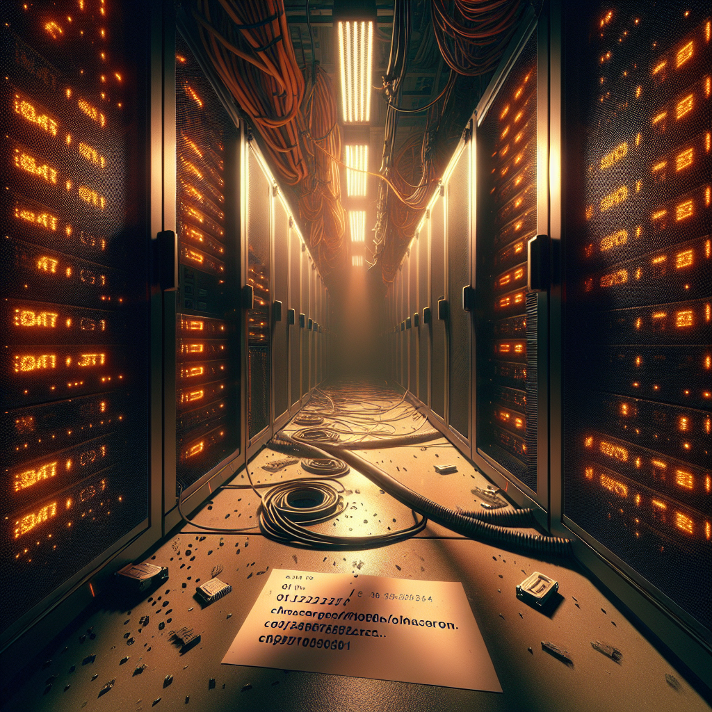 Graph visualization showing financial crime connections