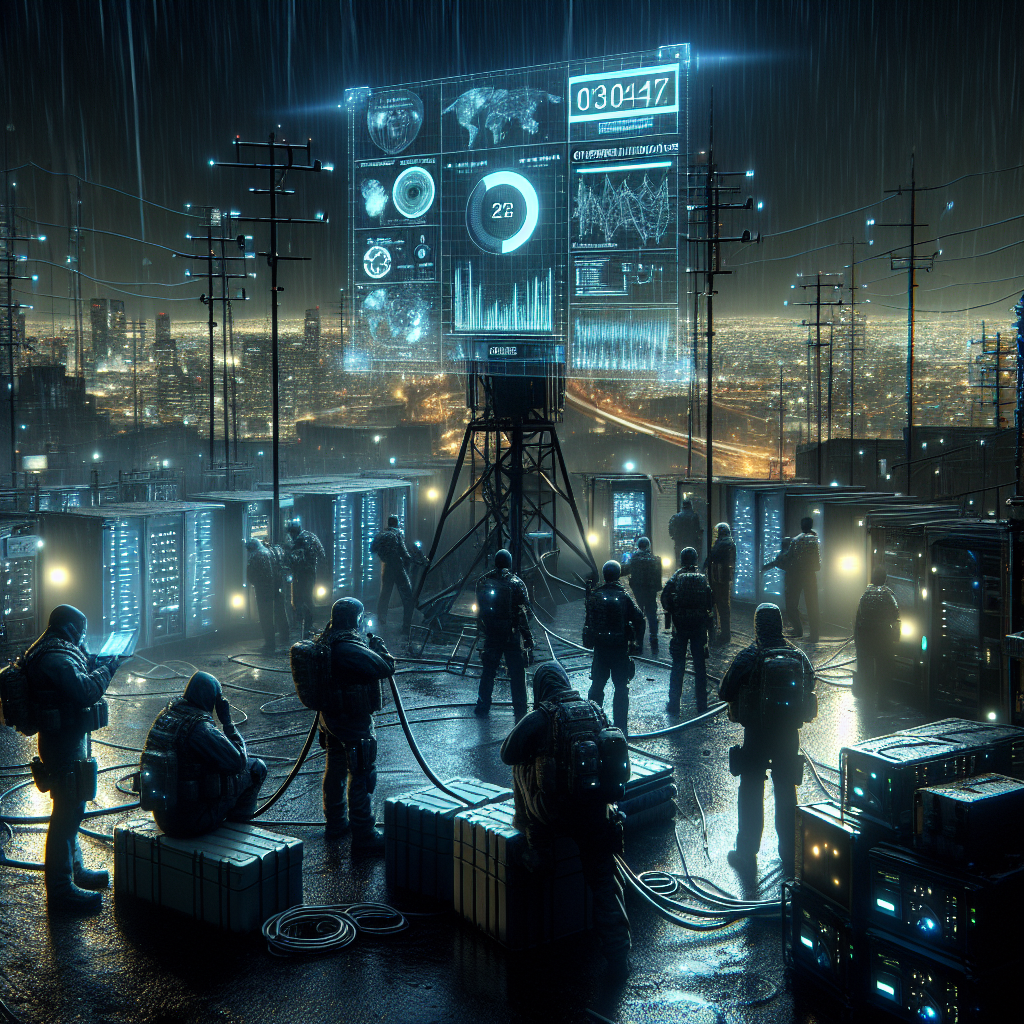 Graph visualization showing financial crime connections