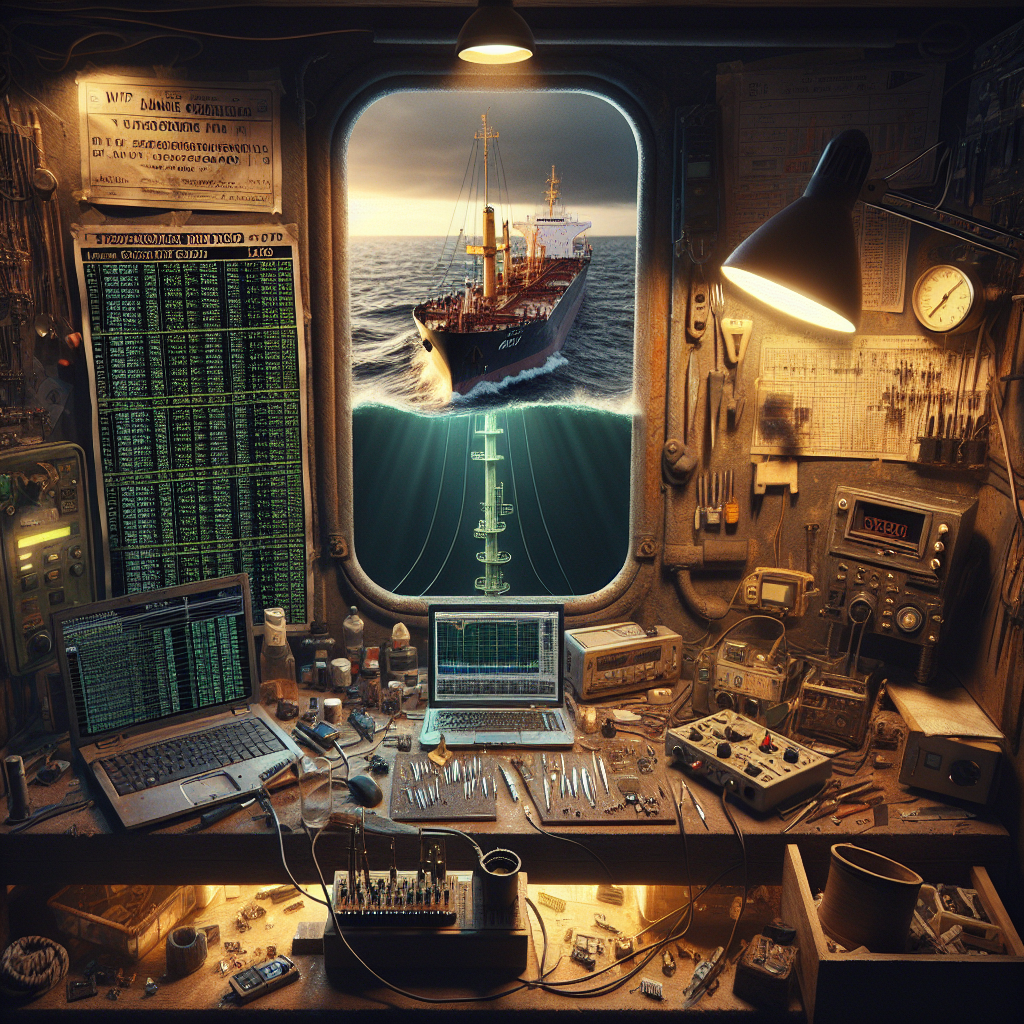 Graph visualization showing financial crime connections