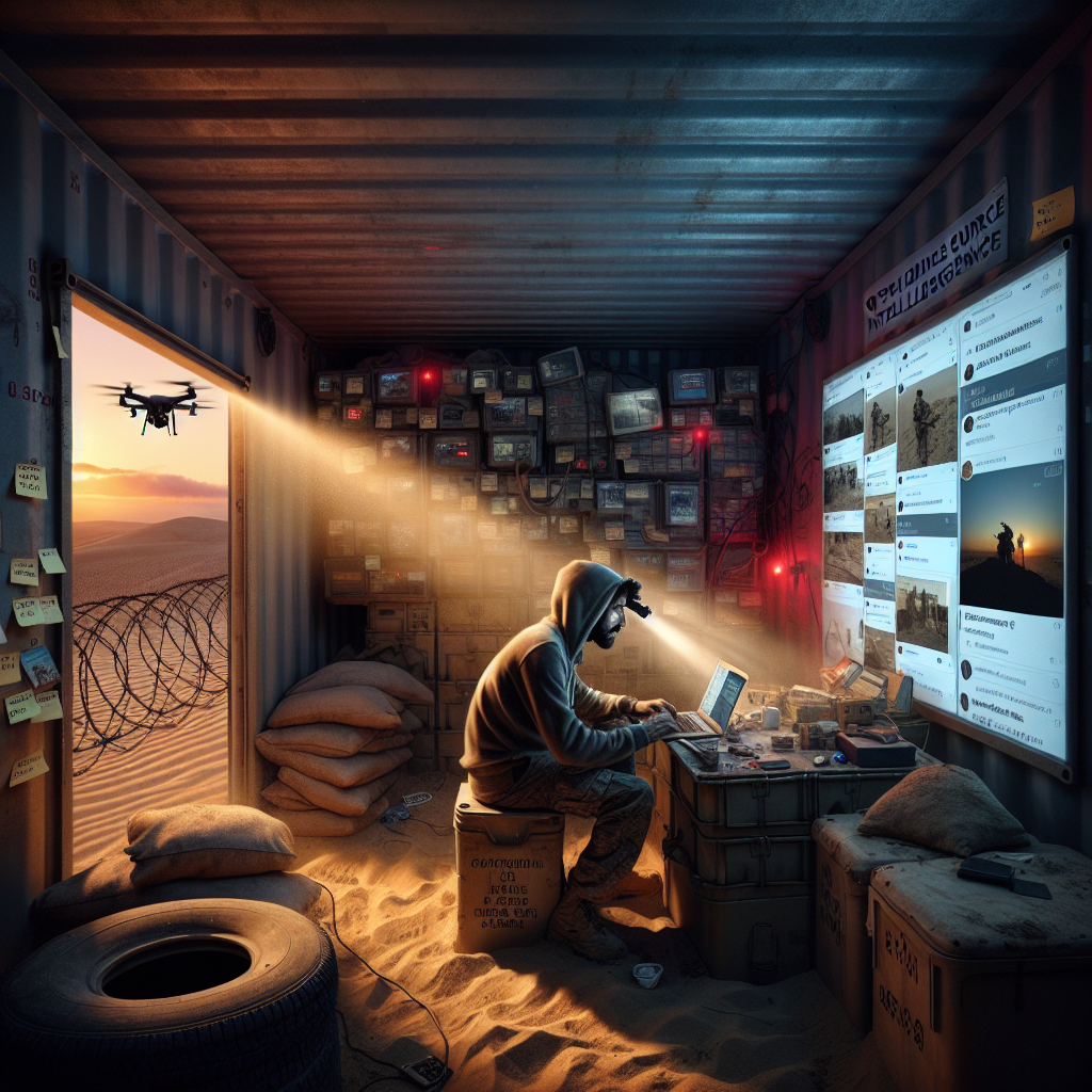 Graph visualization showing financial crime connections