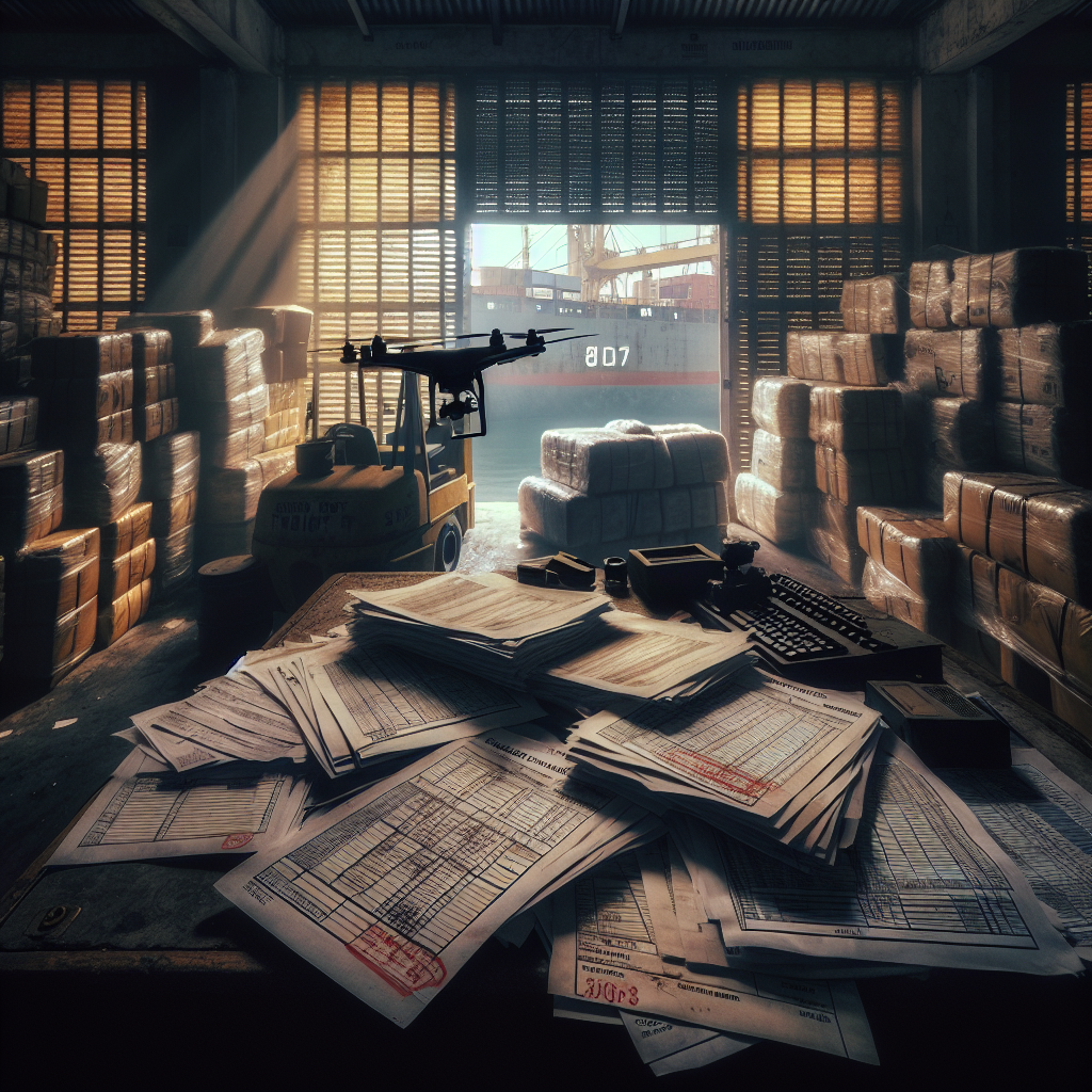 Graph visualization showing financial crime connections