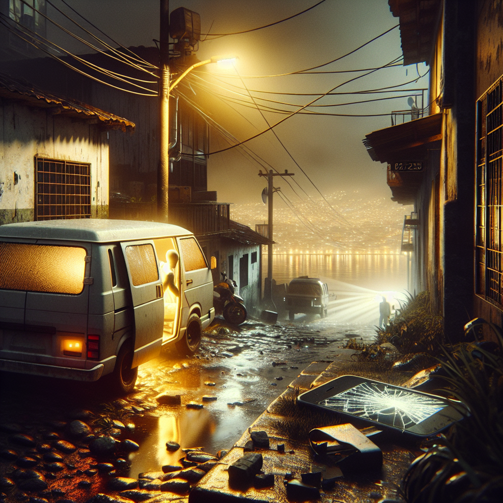 Graph visualization showing financial crime connections