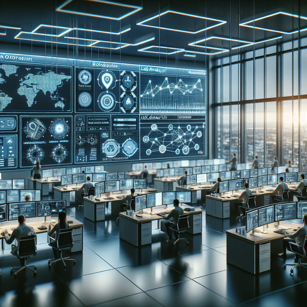 Analyst team collaborating on OSINT platform with link analysis graph