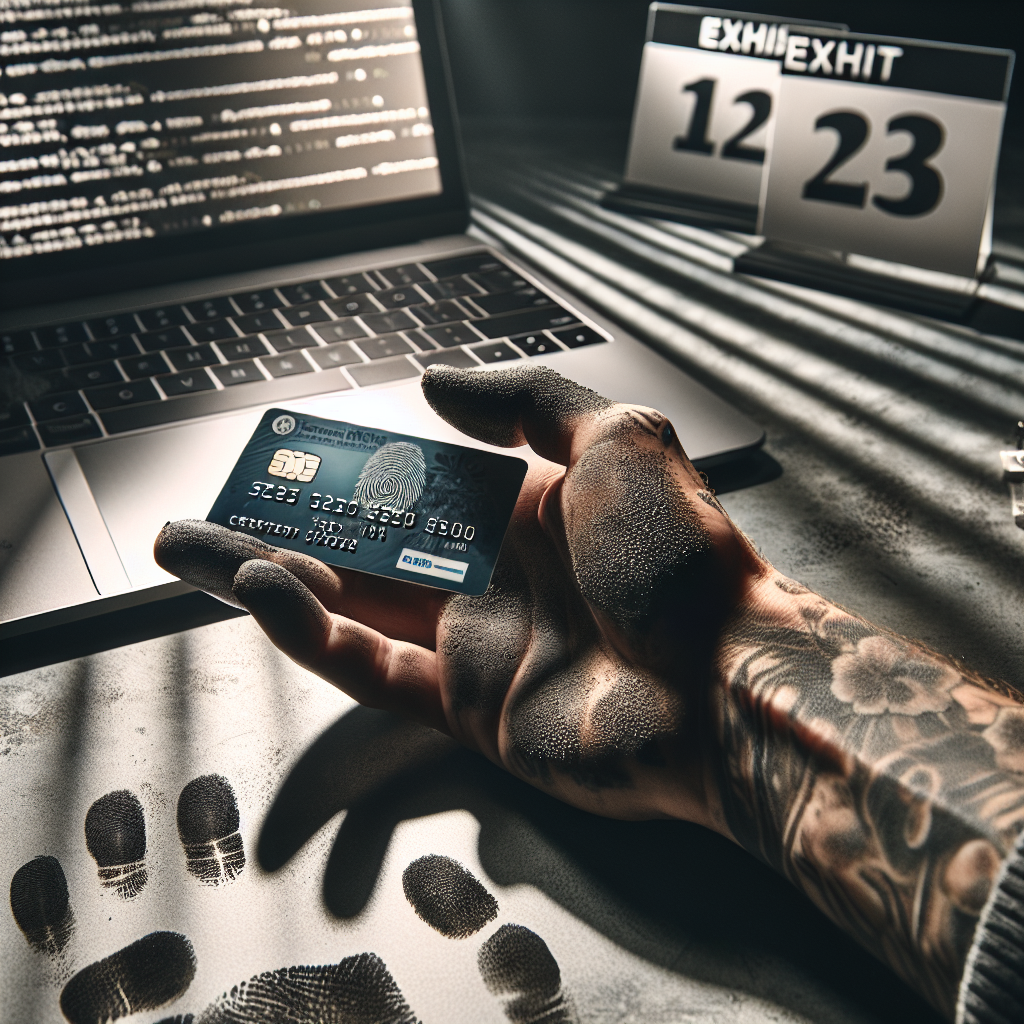 Graph visualization showing financial crime connections