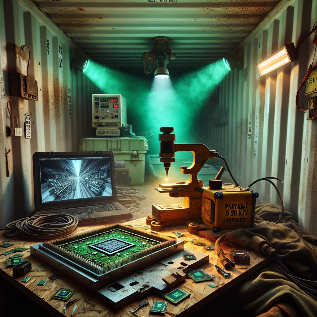 Graph visualization showing financial crime connections